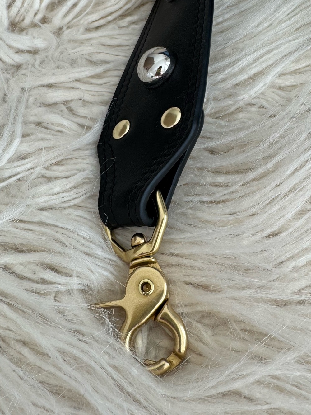 NWOT Clare V Studded Shoulder Strap - Picture 5 of 8